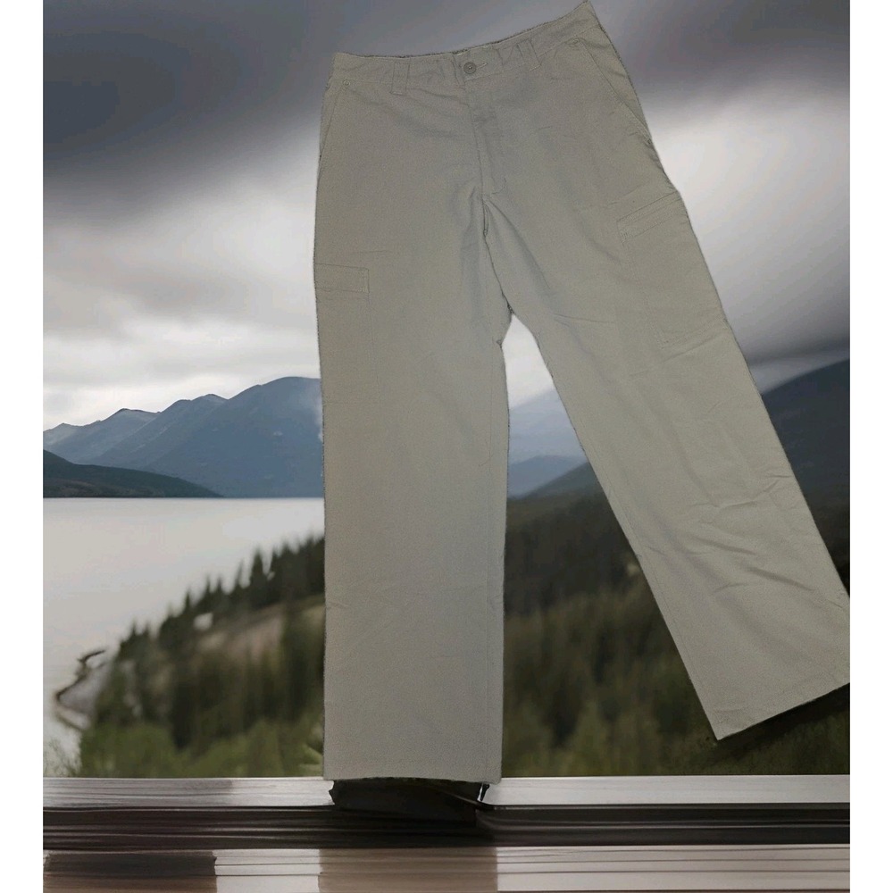 Patagonia Pants Mens 33 BEIG Lightweight Rock Guide Hiking Climbing Cargo Pocket